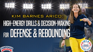 High-Energy Drills & Decision-Making for Defense & Rebounding - with Kim Barnes Arico!