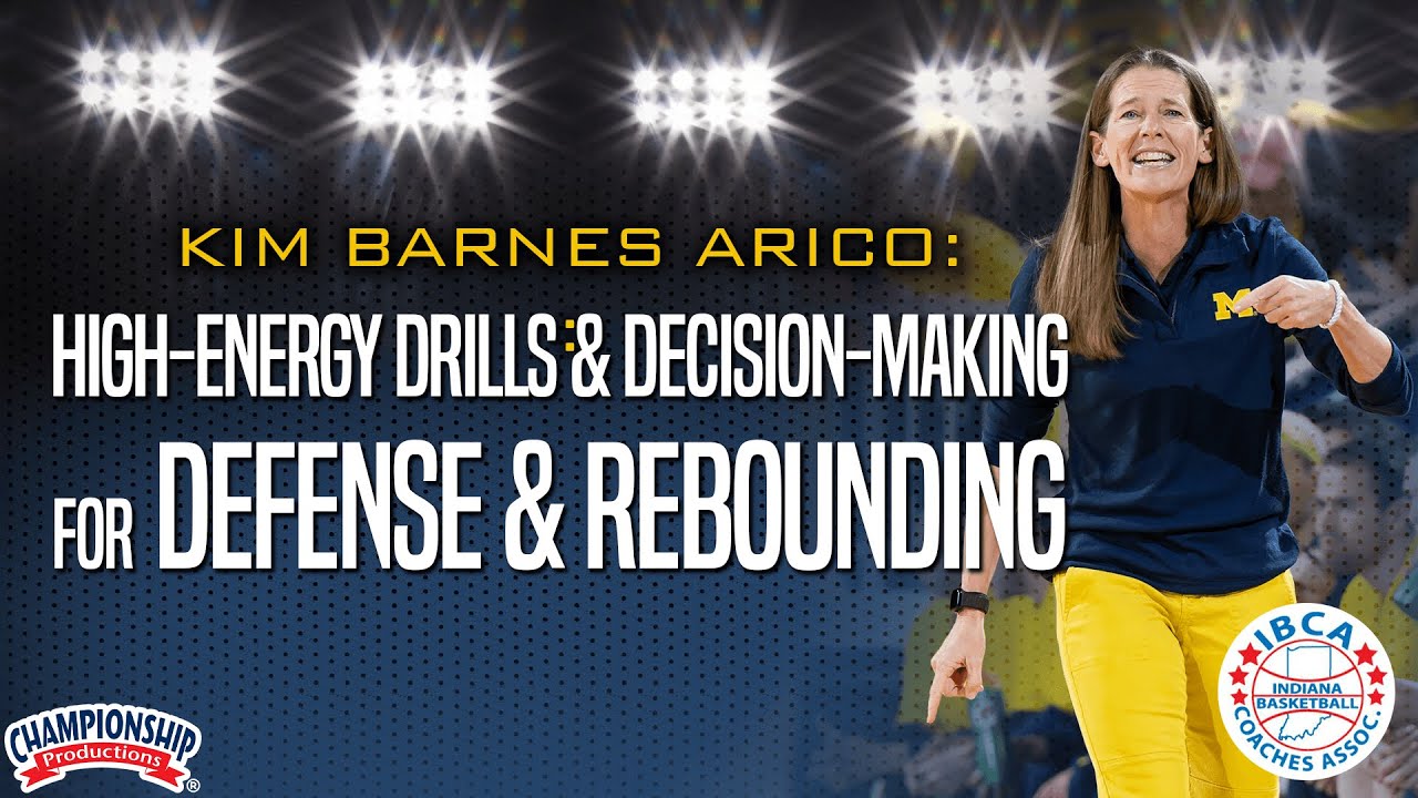 High-Energy Drills & Decision-Making for Defense & Rebounding - with Kim Barnes Arico!