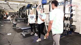 PVC Pipe Hinge for Hips exercise - from "Softball-Specific Strength Training for Beginners"