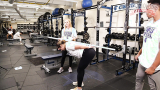 PVC Pipe Hinge for Hips exercise - from "Softball-Specific Strength Training for Beginners"