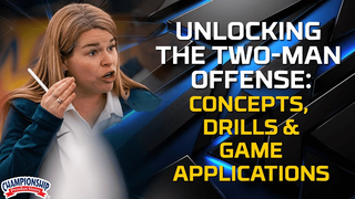 Unlocking the Two-Man Offense: Concepts, Drills & Game Applications