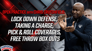 Zig Zag Drill - "Lock Down Defense, Taking a Charge, Pick & Roll Coverages, Free Throw Box Outs"