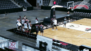 Zig Zag Drill - "Lock Down Defense, Taking a Charge, Pick & Roll Coverages, Free Throw Box Outs"
