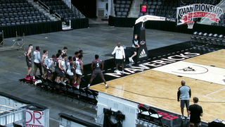 Zig Zag Drill - "Lock Down Defense, Taking a Charge, Pick & Roll Coverages, Free Throw Box Outs"