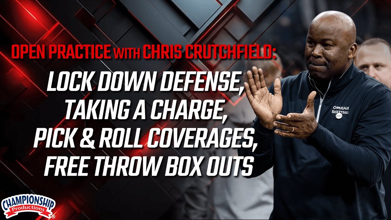 Zig Zag Drill - "Lock Down Defense, Taking a Charge, Pick & Roll Coverages, Free Throw Box Outs"