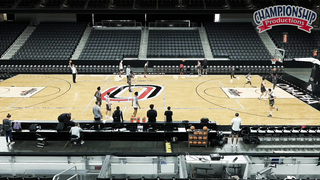 Half Court 3 Man Weave! with Omaha's Chris Crutchfield