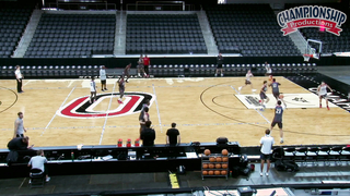 Half Court 3 Man Weave! with Omaha's Chris Crutchfield