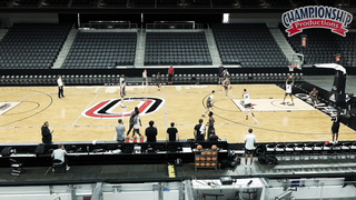 Half Court 3 Man Weave! with Omaha's Chris Crutchfield