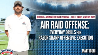 Air Raid Offense: Everyday Drills for Razor Sharp Offensive Execution