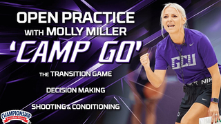 Molly Miller's Open Practice - 'Camp Go' - Transition Game: Decision-Making, Shooting & Conditioning