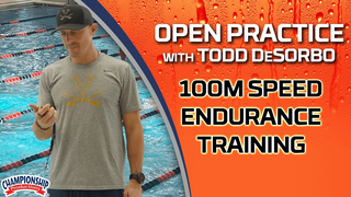 Open Practice with Todd DeSorbo: 100m Speed Endurance Training