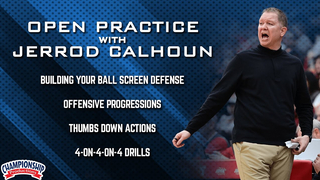 Building Your Ball Screen Defense, Offensive Progressions & Thumbs Down Actions & 4-on-4-on-4 Drills