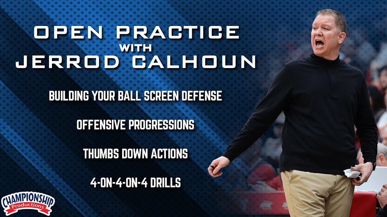 Building Your Ball Screen Defense, Offensive Progressions & Thumbs Down Actions & 4-on-4-on-4 Drills