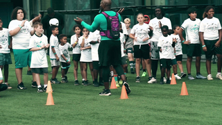 King & Kayleb Take On The Miami Dolphins Jr Dolphin Combine Experience