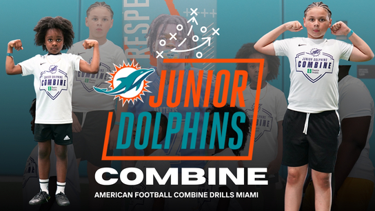 King & Kayleb Take On The Miami Dolphins Jr Dolphin Combine Experience