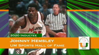 Johnny Hemsley - University of Miami Sports Hall of Fame