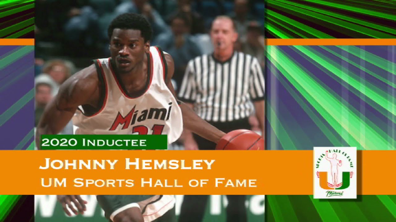 Johnny Hemsley - University of Miami Sports Hall of Fame