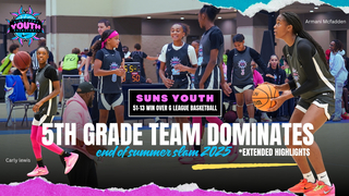 Miami Suns 5th Grade Team Dominates End of Summer Slam in 51–13 Blowout (Pool Play)