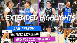 Real Phenom Holds Off Limitless Basketball in Wild 17U Semifinal | Puma Next Pro Circuit