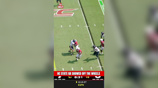 6’6” QB CJ Bailey Broke Free for 30 Yard TD #collegefootball #cfb #...