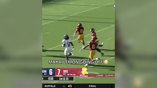 2 CATCHES FOR 136 YARDS AND 2 TDs in THE FIRST QUARTER OMGGG (via @...