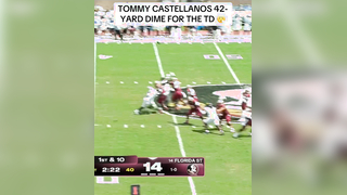 That catch tho #football #college #highlight #fsu