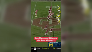 This play by Mateer ‍ #collegefootball #cfb #football #oklahoma