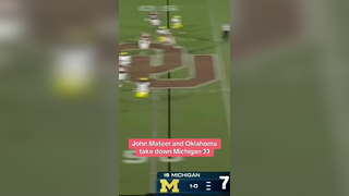 This play by Mateer ‍ #collegefootball #cfb #football #oklahoma