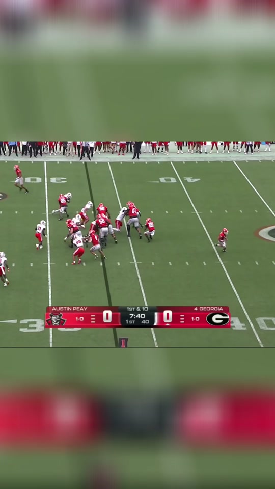 Relive the thrill of victory with these incredible Georgia touchdown ...