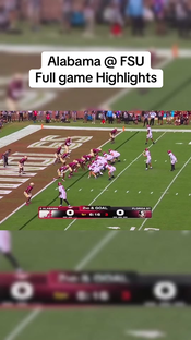 What a Upset!!! #cfb #collegefootball #week1 #cfp #fsu