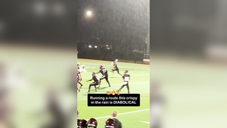 Rain didn’t stop nun (via bubba4frazier_/ig) #football #rain #hig...