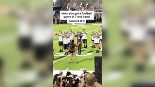 He’s smooth with it too (via @runswithjesse) #highschool #band #f...