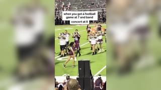 He’s smooth with it too (via @runswithjesse) #highschool #band #f...