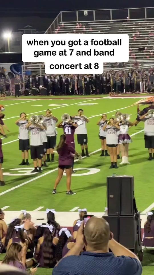 He’s smooth with it too (via @runswithjesse) #highschool #band #f...