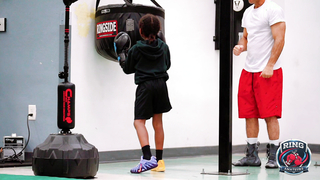 6-Year-Old King Solomon | First Boxing Lessons at Hollywood PAL