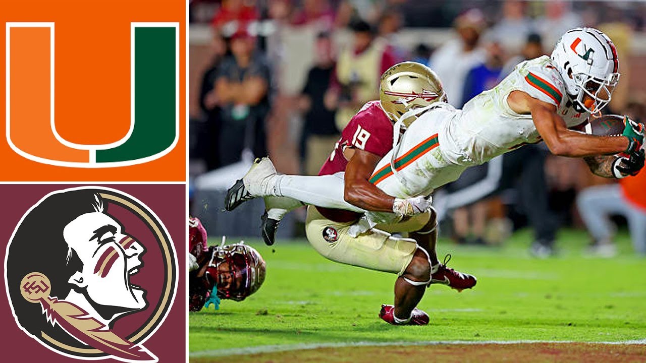 Miami vs Florida State College Football Highlights | NCAA College Football 2025