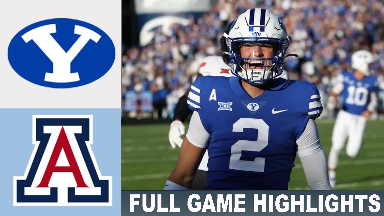 BYU vs Arizona FULL GAME HIGHLIGHTS NCAAF WEEK 7 ,2025 Men's College Football