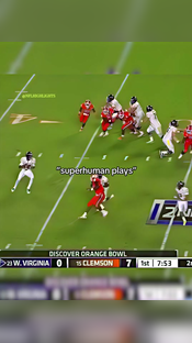 Who Made The Best Superhuman Play?#nfl #football #sports #viral #athl...