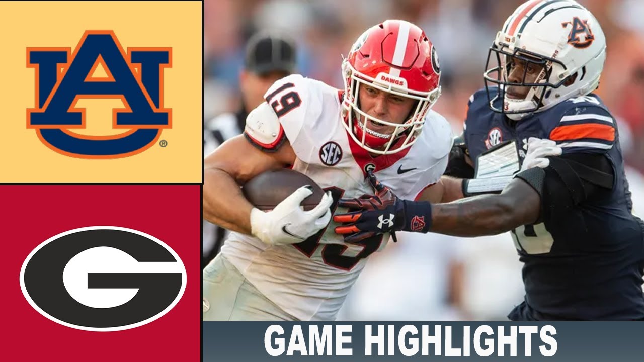 Georgia vs Auburn GAME HIGHLIGHTS NCAAF WEEK 7 Oct 11,2025 College Football