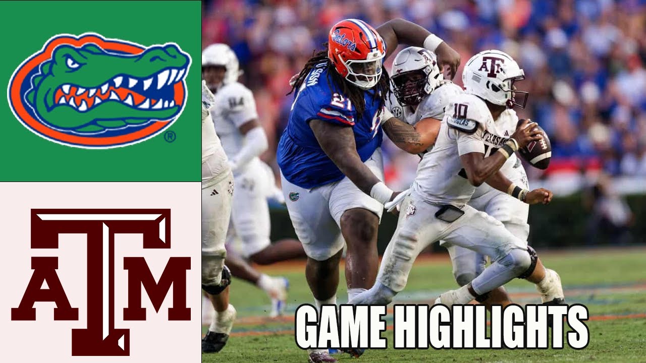 Florida Vs Texas A&M GAME HIGHLIGHTS NCAAF WEEK 7 Oct 11,2025 Men's College Football