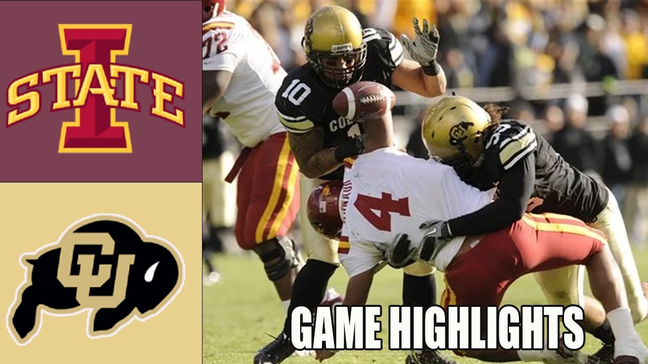 Colorado Vs Iowa State FULL GAME HIGHLIGHTS NCAAF WEEK 7 Oct 11,2025 College Football 1at-qtr