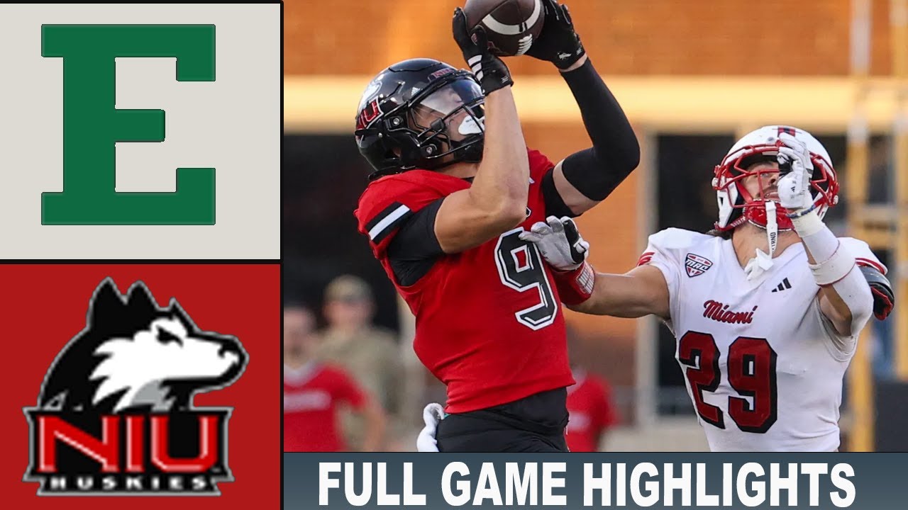 Northern Illinois vs Eastern Michigan FULL GAME HIGHLIGHTS NCAAF WEEK 7 Oct 11,2025 College Football