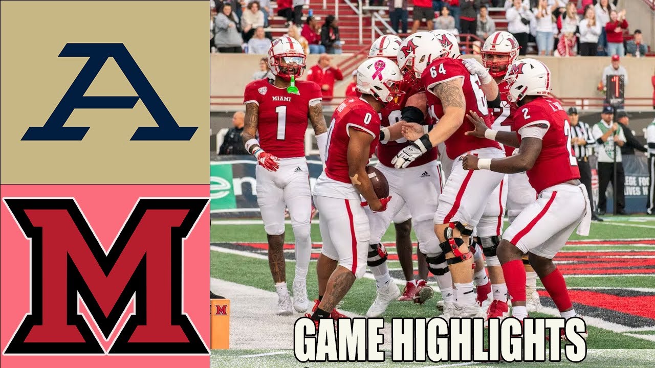 Miami (OH) vs Akron FULL GAME HIGHLIGHTS NCAAF WEEK 7 Oct 11,2025 College Football