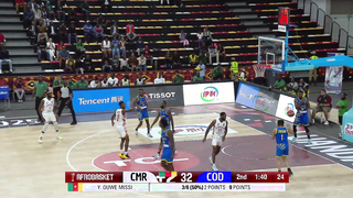 Yves Missi Was a BEAST for Cameroon! ?? AfroBasket 2025 Highlights ?