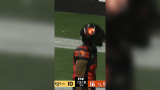 CARTER JR. WITH A HUGE PICK SIX! #CFL #CFLFOOTBALL