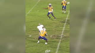 Malique Harrell pick6#highschoolfootball #fyp @FHSAA @Overtimeszn @m...