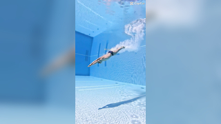 Underwater is an other world… #tiktoksports #swimminglessons #swim...