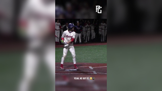 Braden Booth (‘24) hitting MISSILES at the PG High School Showdown… ...