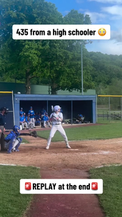 Follow for more baseball! #baseball #homerun #highschoolbaseball