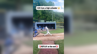 Follow for more baseball! #baseball #homerun #highschoolbaseball